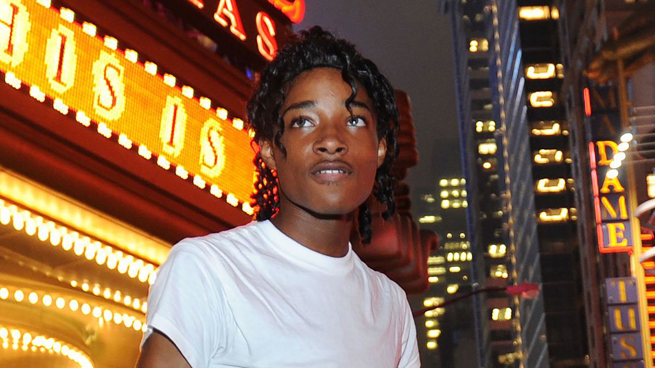 Jordan Neely is pictured before going to see the Michael Jackson movie, "This is It," outside the Regal Cinemas on 8th Ave. and 42nd St. in Times Square, New York, in 2009. (Andrew Savulich/New York Daily News/Tribune News Service via Getty Images)