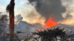 In Ventura County, at least 800 firefighters using 58 fire engines and trucks are working to contain the Mountain Fire on South Mountain Wednesday, according to the Ventura County Fire Department.